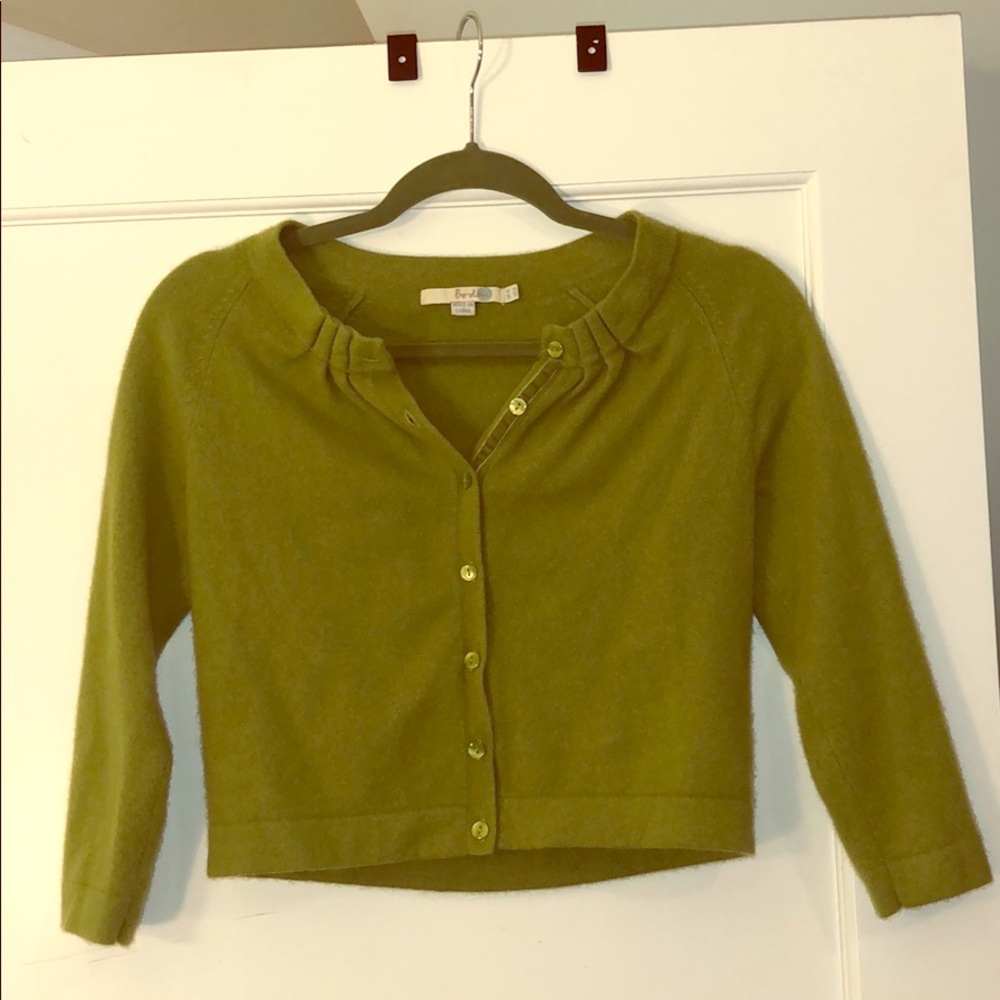 100% cashmere, brand new, button up cardigan